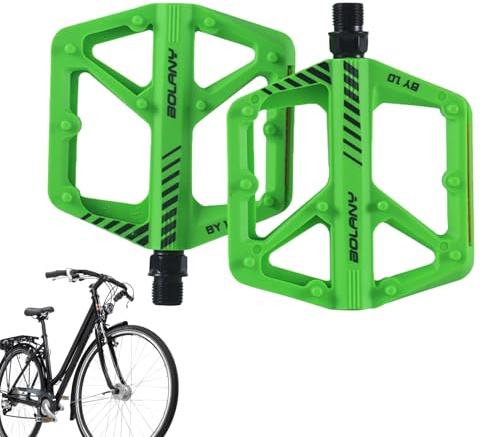 Racercykelpedaler, cykelpedaler | lätta cykelplattformspealer, cykeldelar