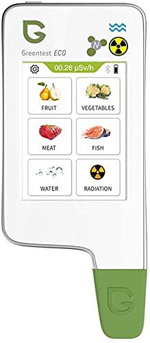 Geigerzähler Greentest Eco 6 + Nitrattester Fleisch Fisch TDS Wassertester dosimeter Strahlenmessgerät Strahlungsmessgerät nitrat tester messgerät nitratmessgerät geiger counter
