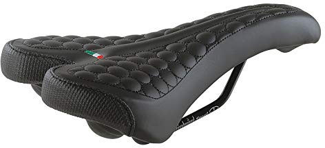 Selle Montegrappa kopia av cykelsadel MTB trekking Night Day 3070 Made in Italy svart