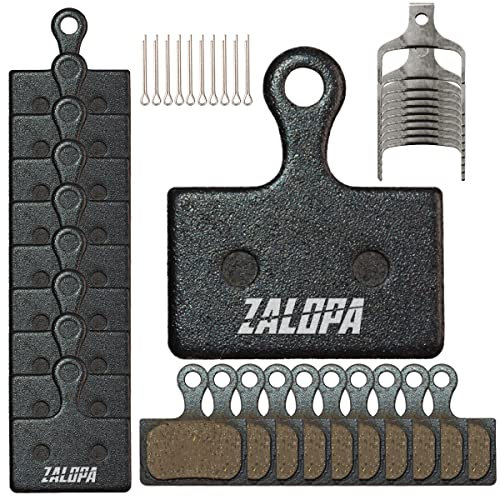 ZALOPA Bremsbeläge für Shimano Ultegra K02Ti K03Ti K04S MX K04Ti BR R8070 F Halbmetall S38 10 Paar