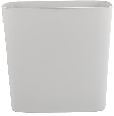 Luxshiny Poubelle Mince Poubelle Rectangulaire En Plastique Panier À Déchets Espace Étroit Pour Cuisine Salle De Bain Chambre Salon Bureau