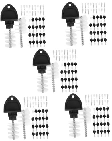 Gatuida 100pcs Beer Faucet Brush Tap Cleaning Brush for Bottled Beer Reusable Bar Accessory