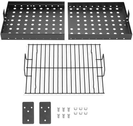 PS9900 15-28 Inch Charcoal Tray Replacement Parts for Smoke Hollow, Charcoal Basket for 47183T21 6500 6800 8500 47183T HC4518L PS9500 SH5000 SH7000 SH19030119 SH19030219 SH9916 Smoke Hollow Grill Part