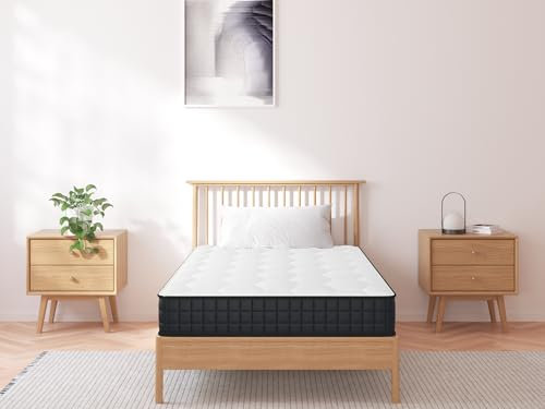 Buartttbear Matelas Mousse 90x200 Epaisseur 16CM,Doux,Confortable,Respirant,Emballage sous Vide (90x200x16CM)