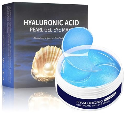 60 Pezzi Patch Occhi, Maschera per Gli Occhi, Augen-Patches del Collagene, Maschera per Ridurre Borse, Contorno Idratante, Migliora Linee e Rughe