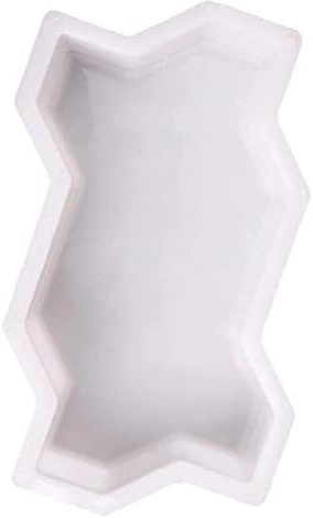 SkyjOy Beton Schablonen Runway Auffahrt Pflaster Ziegel Pflaster Beton Form Platte Pfad Gehweg Form Welle Gehweg Zement Form for Terrasse Rasen Garten Betonformen