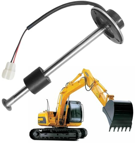 Unidad de envío universal de nivel de líquido – Sensor de agua de combustible de acero inoxidable 316, sonda de medidor de multifuncional Ohm estándar | Diseño impermeable de marino para