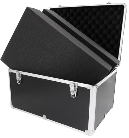ROC Cases 0305 Flight Case 47.5x32.5x27cm, Fixed Lid, Pick & Pluck Foam