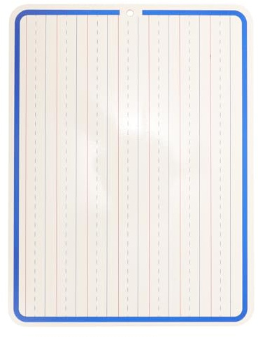 INOOMP Lavagna Multi-funzione Beige Cancellabile Doppia Faccia in Pannello di Densità ed Erasabile, per Apprendimento e Pittura per Adolescenti