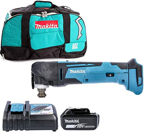 Makita DTM51Z 18v Multi-Tool Keyless with 1 x 5Ah Battery, Charger & LXT400 Bag