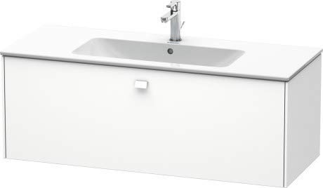 Duravit Brioso Waschtischunterbau wandhängend 122,0 x 47,9 cm, 1 Auszug, für Waschtisch ME by Starck 233612, Farbe (Front/Korpus): Taupe Matt Dekor, Griff Taupe Matt - BR400409191