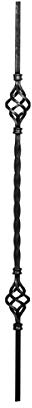 STAL 10 Stück Geländer Balkon Balkongitter Treppe Trittstufe Stiege Treppenstab 011-111 (950mm- 21.025/10 Stück)