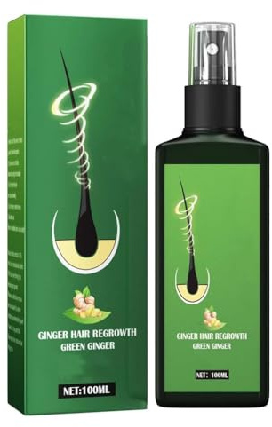 GrowthPlus Nourishing Ginger Spray,Hair Growth Serum Spray Hair Lotion,Regrowth Nourishing Ginger Sprays,Anti Hair Loss,Hair Regrowth Treatment for Men & Women,Fast Hair Growth,Hair Loss Treatment