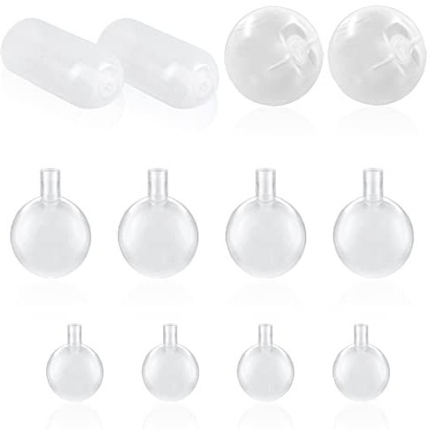 Wishlotus Plastic Squeakers, 12Pcs Replacement Squeakers for Dog Toys, Noise Maker Insert Replacement for Dog Toys for Old Toys Fixing and DIY Plush Toy