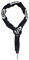 ABUS Rahmenschloss-Einsteckkette – Adaptor Chain 2.0 6KS – Kette zur Zweitsicherung des Fahrrads – 6 mm stark – 85 cm lang – Schwarz – mit Schlosstasche 5950