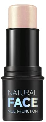 Barra iluminadora, barra de contorno en crema, una barra de maquillaje profesional para contornear y perfilar, con cobertura, larga duración y resistente al agua (#1, mediano)