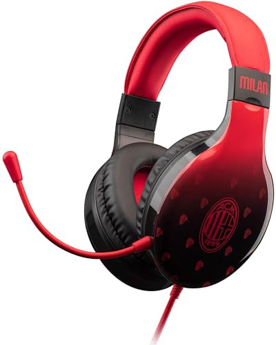 Qubick CUFFIE GAMING AC MILAN DEVILS