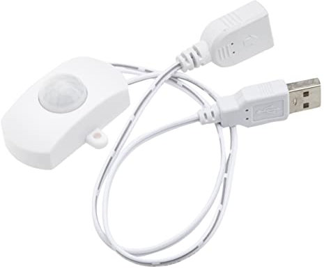 Vaguelly Led Infrared Sensor Controller for Led Strips Automatic Light Activation Switch USB Powered 5-24v Motion Detector for Hallways and Stairs
