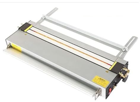 Cintreuse de tubes électrique Plieuse à chaud for plastique acrylique et PVC refroidie par air améliorée de 49 (650 mm), 1200 W, positionnement réglable de 0 à 600 °C