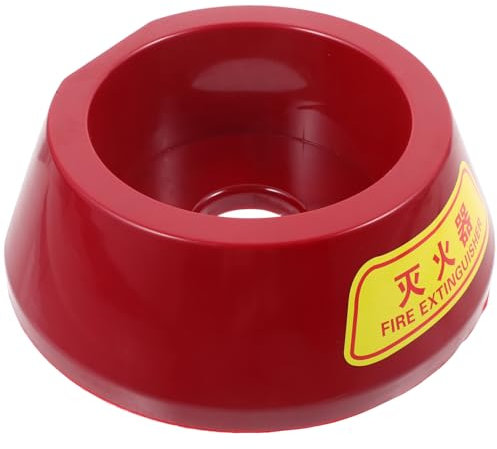 Lurrose Base Estintore Estintori Per La Casa All'aperto Supporto Per Estintore Monte a Parete Per Estintore Braccia Estintore Domestico Estintore a Casa Etichette Per Casa Plastica