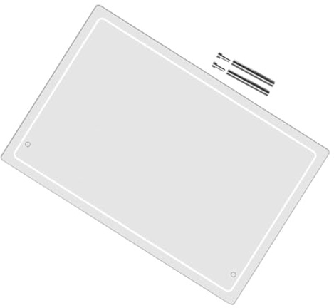 OSALADI De Notas De Escritorio Transparente De Acrílico Pizarra De Escritorio De Borrado Seco Pizarra Acrílica Para Tablero De Notas Multifunción Para Oficina o Tablero De Escritura Para p