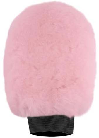 Waldhausen Lammfell-Putzhandschuh Lucky, rosa