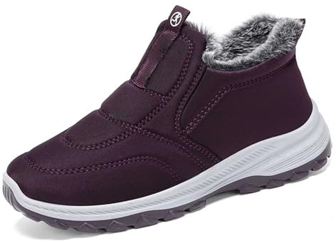 Zapatillas Deportivas Mujer Sin Cordones Calzados para Correr en Asfalto Confort Outdoor Fitness Tenis Ligeros de Invierno Gym Jogging Casual Gimnasio