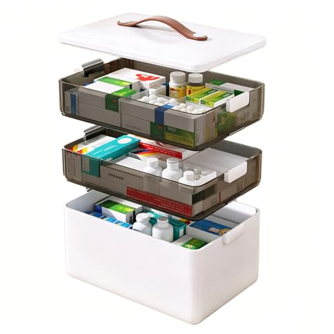 Spalivivre Organizador de Medicamentos con 3 Estantes