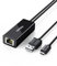 UGREEN Adattatore Micro USB a Ethernet RJ45, Convertitore di Rete Lan 100Mbps con Cavo di Alimentazione Per Fire TV Stick 4K/3/2, Google Chromecast 3/Ultra/2/1/Audio-1M