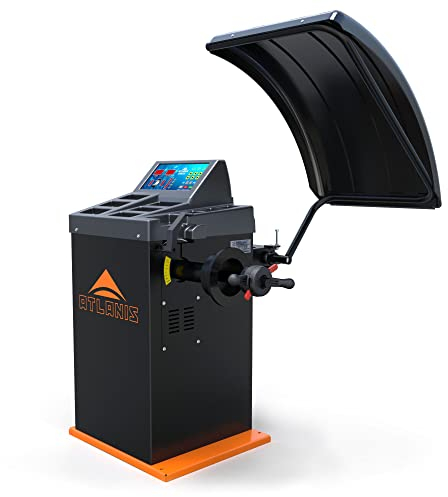 ATLANIS Auswuchtmaschine Reifen Halbaut. 230V, 10-24 mit LED-Display - A-HA-2000-230V-V03