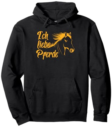 Ich Liebe Pferde Pferdesport Reitsport Reiter Pferd Geschenk Pullover Hoodie
