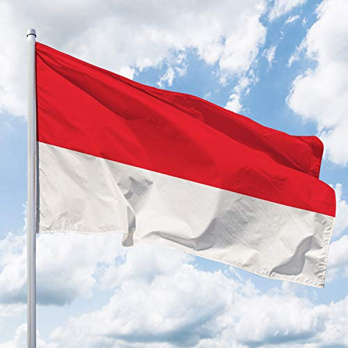 Deitert Hissfahne Quer - Flagge 100x150cm rot-weiß