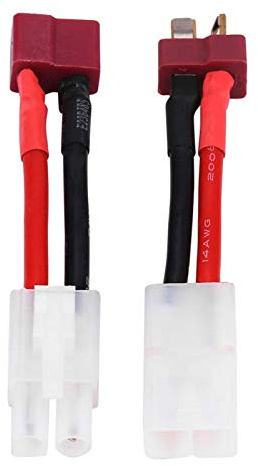 Bnineteenteam 2 Pezzi/Set Spina a T Femmina/Maschio a Maschio/Femmina Cavo connettore Adattatore 14 AWG Filo Accessorio RC