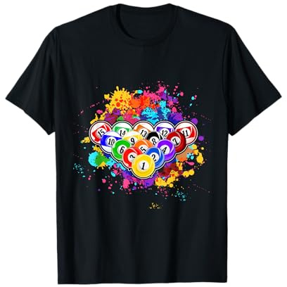 Billard Billardtisch Carambolage Billardqueue Billardclub Kö T-Shirt
