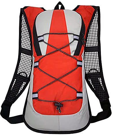 Woohomin Fahrradrucksack,Damen Herren Leichter Kleiner Tagesrucksack Wasserdicht Wanderrucksack für Wandern Klettern, Fahrradfahren, Laufsport, Camping Sportrucksack Ultraleicht Fahrrad Rücksack