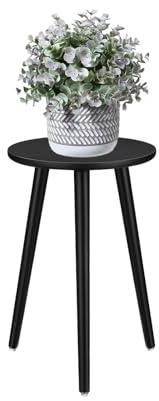 Hniuyun Indoor Plant Stand - Wooden Table for Flower Pots, Modern Home Decor, 42 x 28cm