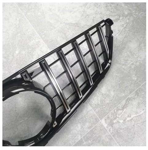 Front Kühlergrill Für Benz Für W204 GT Stil Lufteinlass Grille C-Klasse C200 C250 C230 C300 C350 2007-2014 Glanz Schwarz Front Grille Bodykits Tuning Kühlergrill(All Gloss Black)