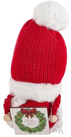 BUGUUYO Zwergendekor Für Weihnachten Tischdekoration Als Weihnachtsdeko Weihnachtszwergornamente Für Büro Und Zimmerdekoration