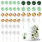URAQT Gâteau Balle Décoration, 45 Pièces Decoration Gateau Anniversaire, pour gâteau d'anniversaire, mariage, pâtisserie Mariage Fête Célébration,A-2
