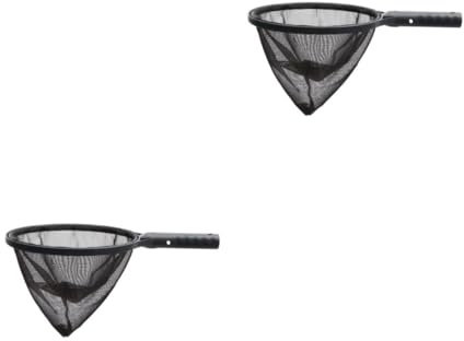 Toddmomy 2pcs Swimming Pool Cleaning Net Fine Mesh Leaf Rake for Pool Skimmer Pond Use