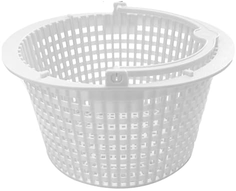 Pool Skimmer Basket, Handle-Equipped Pond Strainer, Heavy-Duty Debris Catcher, 12cm Leaf, Dirt Removal Net, Pool and Pond Cleaning Tool Ensures Effortless Cleaning