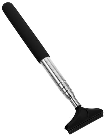 ABOOFAN Essuie-glace De Rétroviseur De Voiture Raclette à Vitres Nettoyeur De Pare-brise Extensible Outil De Nettoyage De Vitres Pour Automobile
