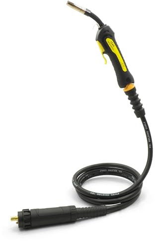Schweißbrenner MIG MAG Schlauchpaket Schutzgasschweißgerät MB-15 AK-15 TW-15 kompatibel 3m/4m/5m EURO 160A CO2/MIX Draht 0,6-1,2mm Gasgekühlt Komplett-Set - Bestschweissen.de (3m)