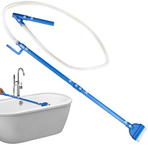 Aspirador - Aspiradora Manual para Piscinas Portátil | Herramienta De Limpieza Segura Y Eficiente con Diseño Ergonómico para Eliminar Algas Suciedad Y del