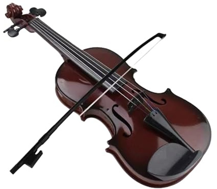 Tewzafiya Violín para Niños | Instrumento Musical para Niños | Violín de Práctica para Principiantes para Casa, Viaje, Regalo, Familia, Cumpleaños, Escuela Materna, Chicos y Chicas