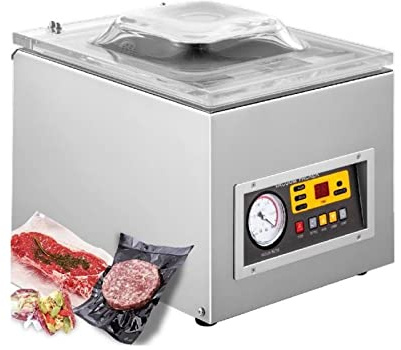 XZXXZSZ DZ-260S - Máquina de envasado al vacío de Alimentos, sellador al vacío de Cocina, Almacenamiento de Carne en Bolsas