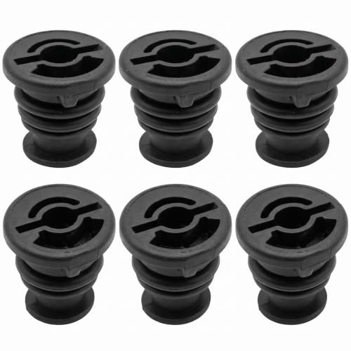 6Pcs Bouchon De Vidange D'Huile Compatible Avec VW Golf 7 Audi 06L103801 | Lot 6Pcs Vis de Carter d'Huile en Nylon Composite Avec Joint Torique Compatible Avec les Moteurs VW et Audi 06L103801