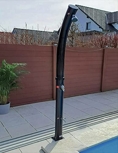 Unbekannt 30L Solardusche CARIBIC Curve Pooldusche Außendusche Gartendusche Solar Dusche