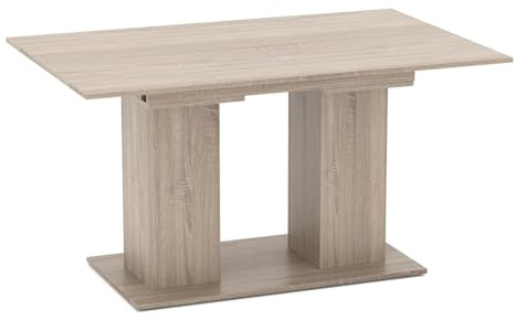 Vicco Tavolo da pranzo allungabile Dix, Sonoma, 140-180 x 90 cm