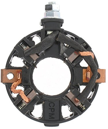 GREENSTAR - Carter Porte-Charbons - Pour Lanceurs/Démarreurs - Charbons Inclus - Adaptable Pour Certains Modèles BRIGGS & STRATTON - Remplace Origine BS 497605, 557073, 691293